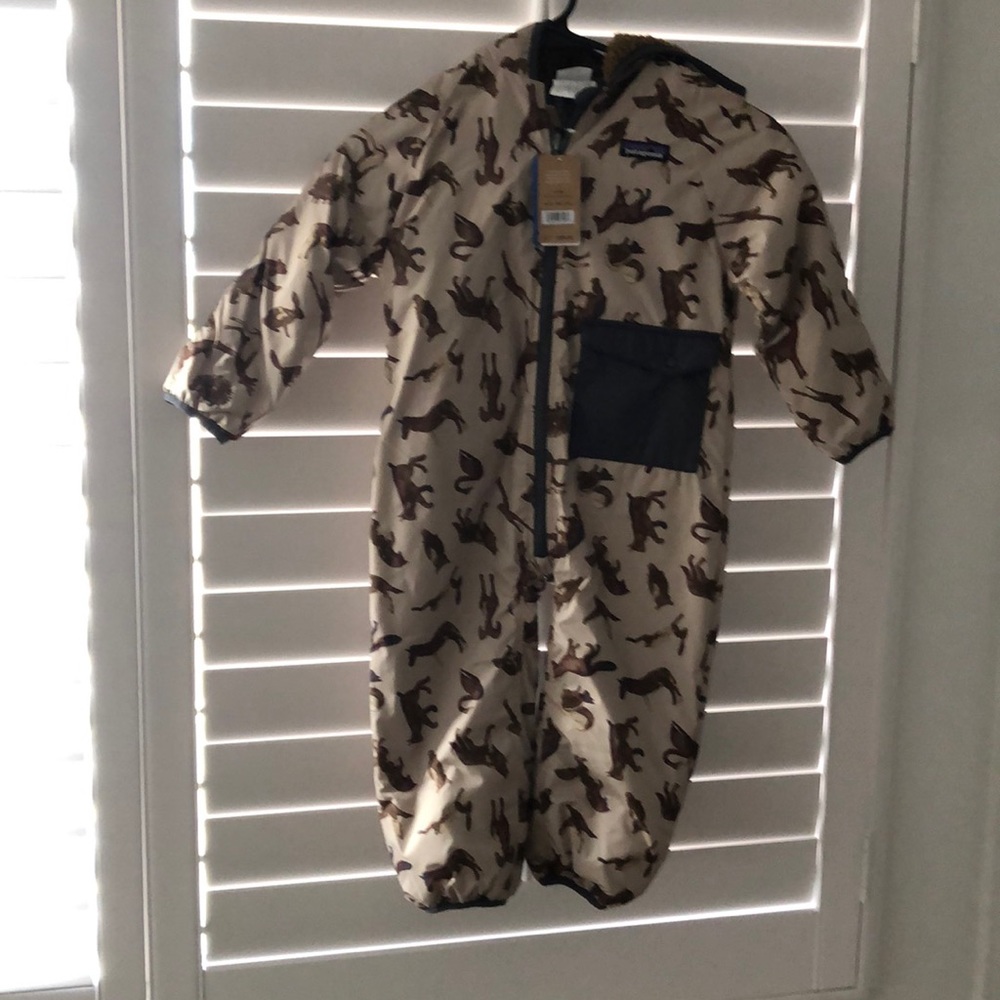 Patagonia Infant Reversible Puff Ball Bunting